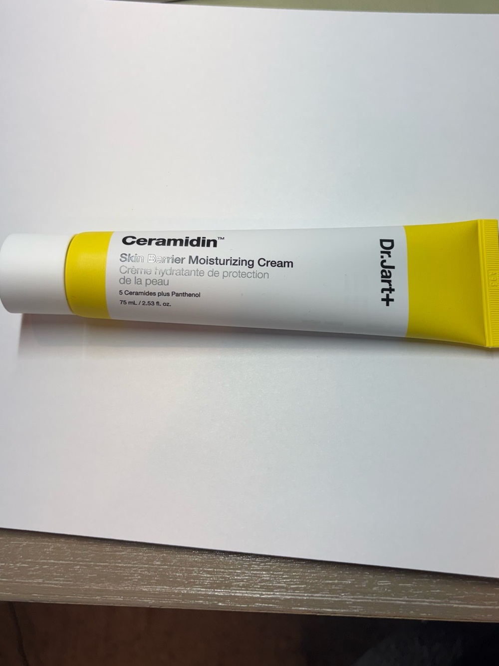 Dr. Jart+ Ceramidin Skin Barrier Moisturizing Cream - White & Yellow